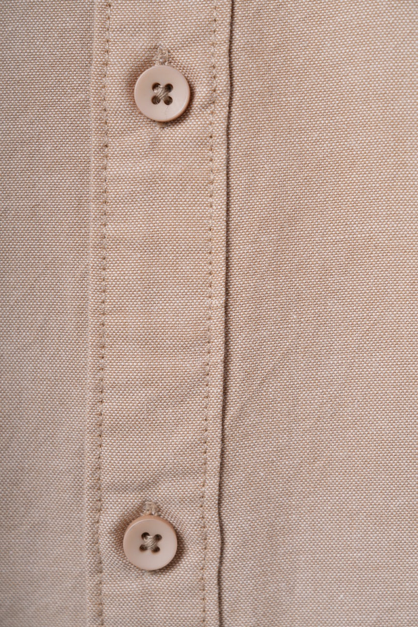 Desert Beige Oxford Casual Shirt