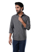 Graphite Black Oxford Casual Shirt