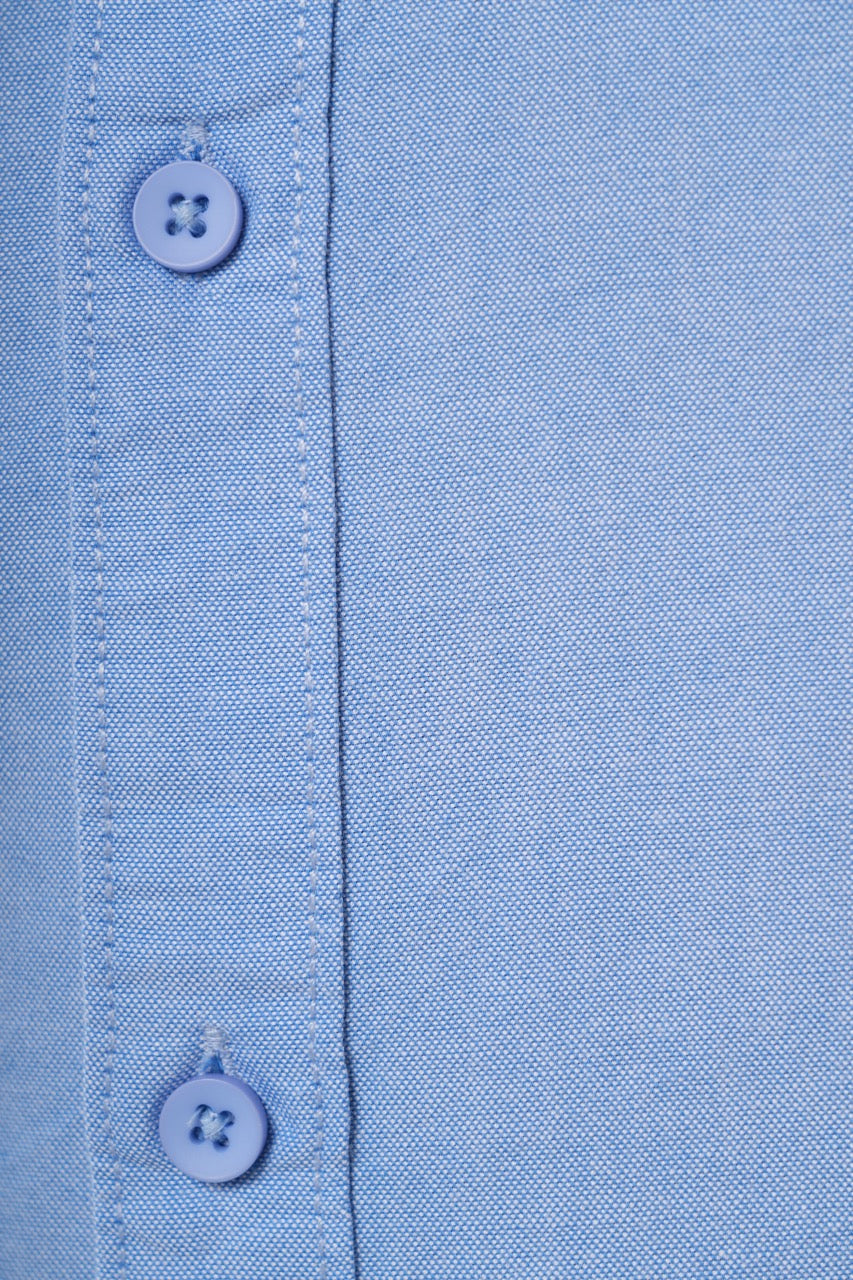 Coastal Blue Oxford Casual Shirt