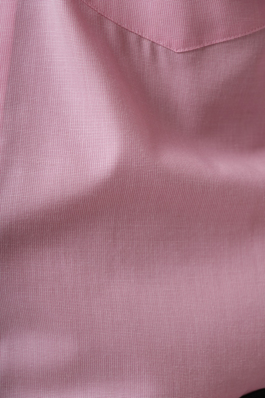 Bespoke Pink Micro Checks Formal Shirt