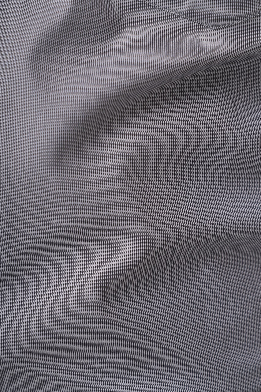 Charcoal Grey Micro Checks Formal Shirt