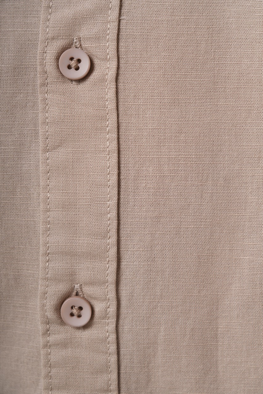 Sand Dune Slub Cotton Casual Shirt